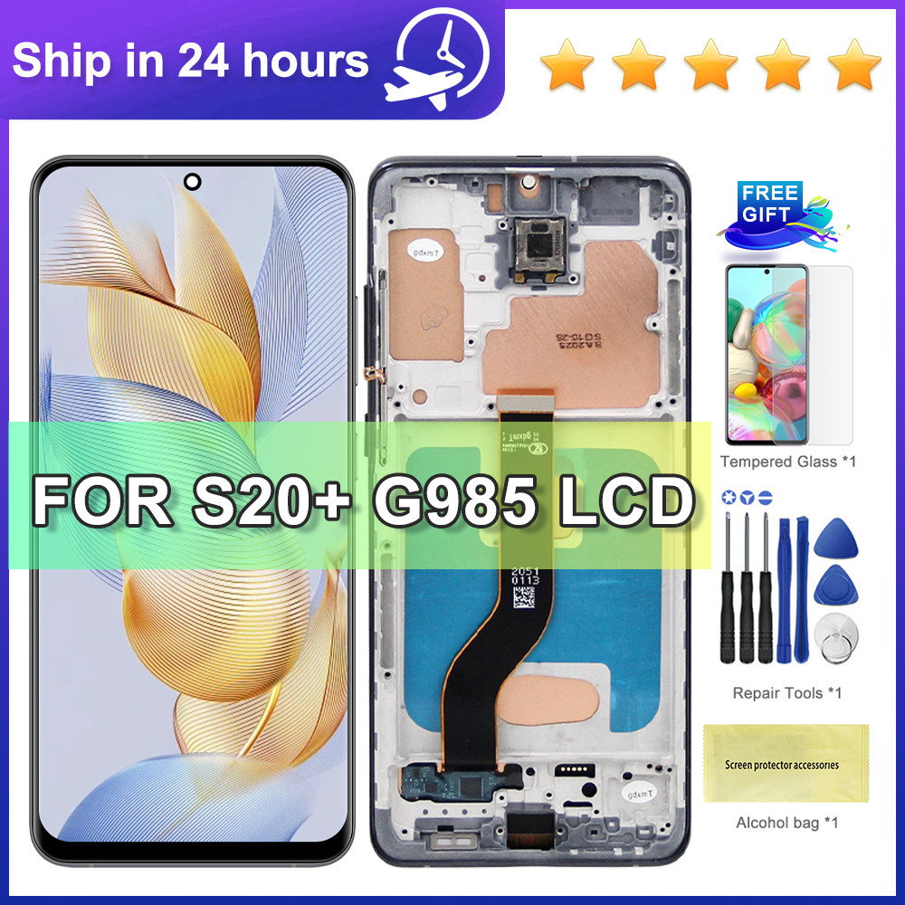 TFT Quality S20+ LCD For Samsung S20 Plus S20plus G985 G985F G985F/DS LCD splay Tou Screen Assembly 