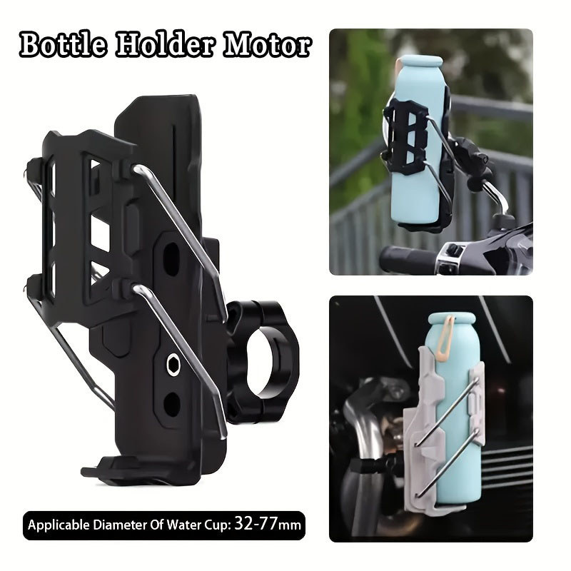 [Penawaran terbatas waktu]Bottle Holder  Motor Tempat Botol Motor Universal/Tempat Minum Botol Motor