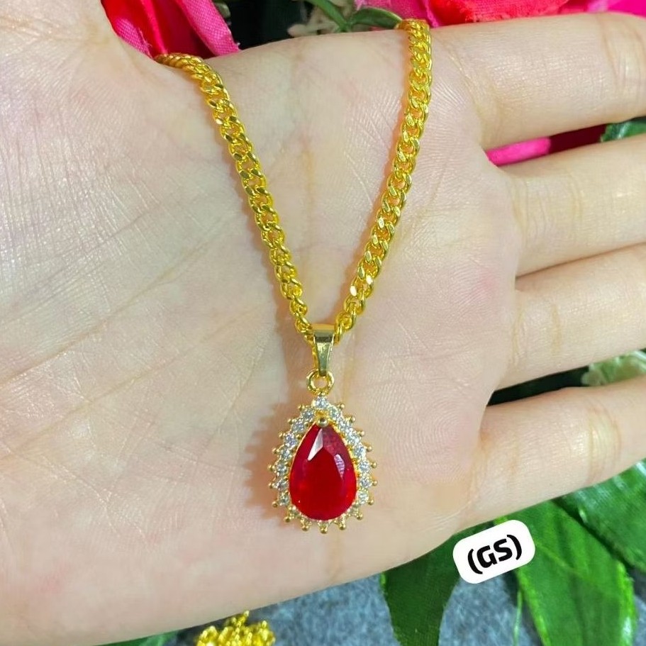 Kalung Koin Dewasa Titanium Bismuth & Magnet