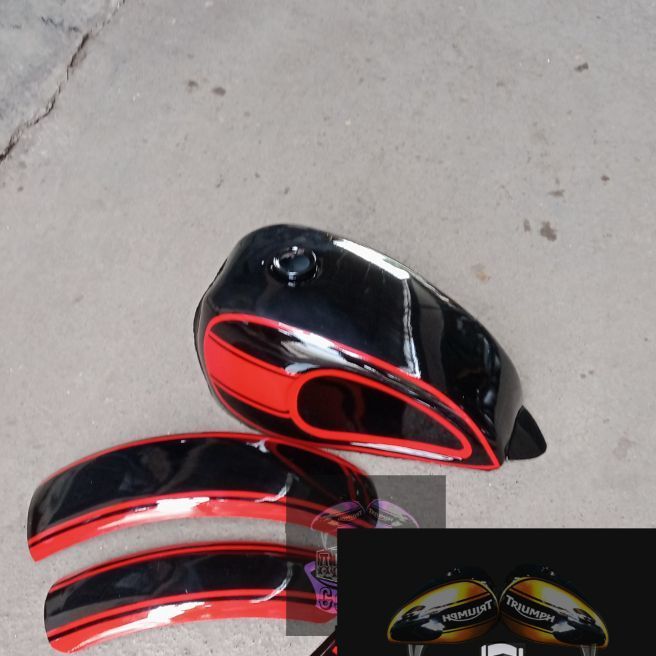 TANGKI FULL WARNA REEQUEST MOTOR CUSTOM UNIVERSAL PNP THUNDER MEGAPRO TIGER BYSON SCORPIO Tangki mot