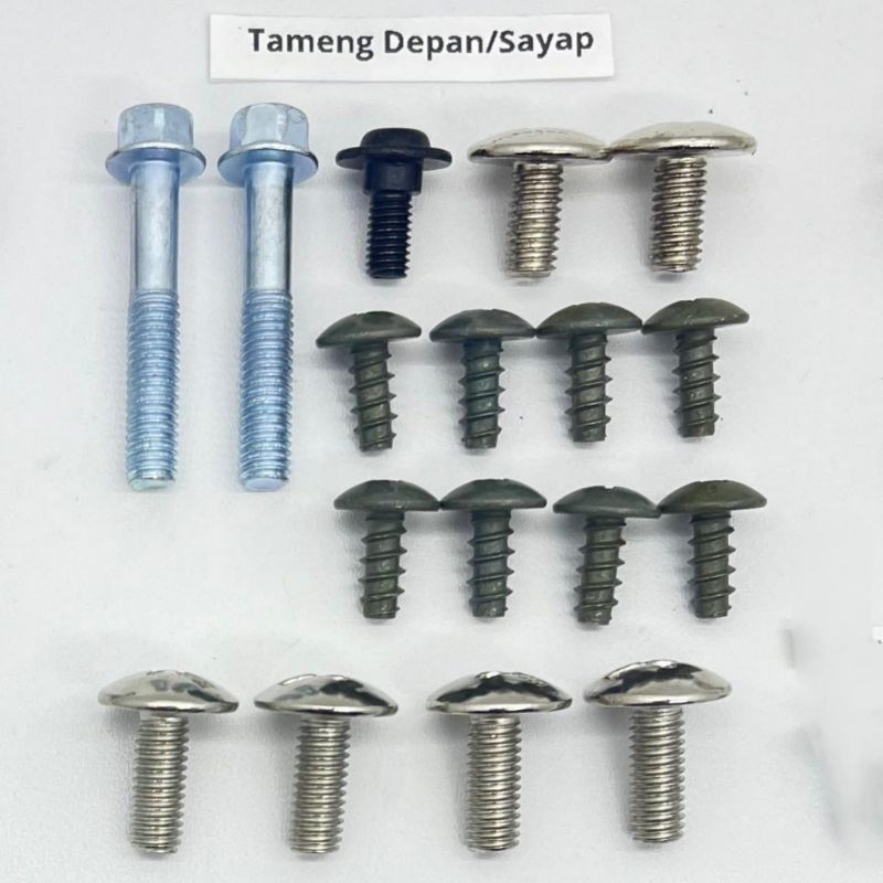 baut sayap depan Supra x lama Supra fit lama / baut tameng depan Supra x lama Supra fit lama