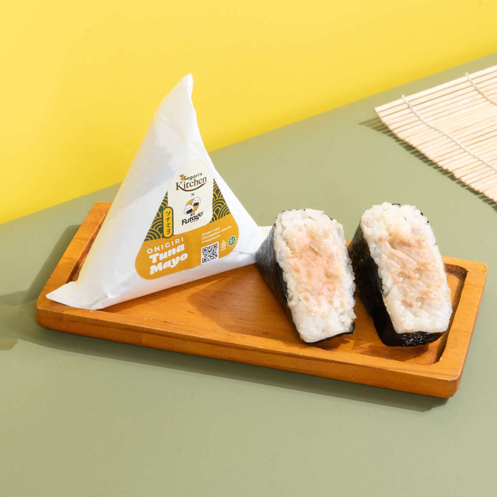 Onigiri Tuna Mayo Futago x Segari  (110 gram / pack)