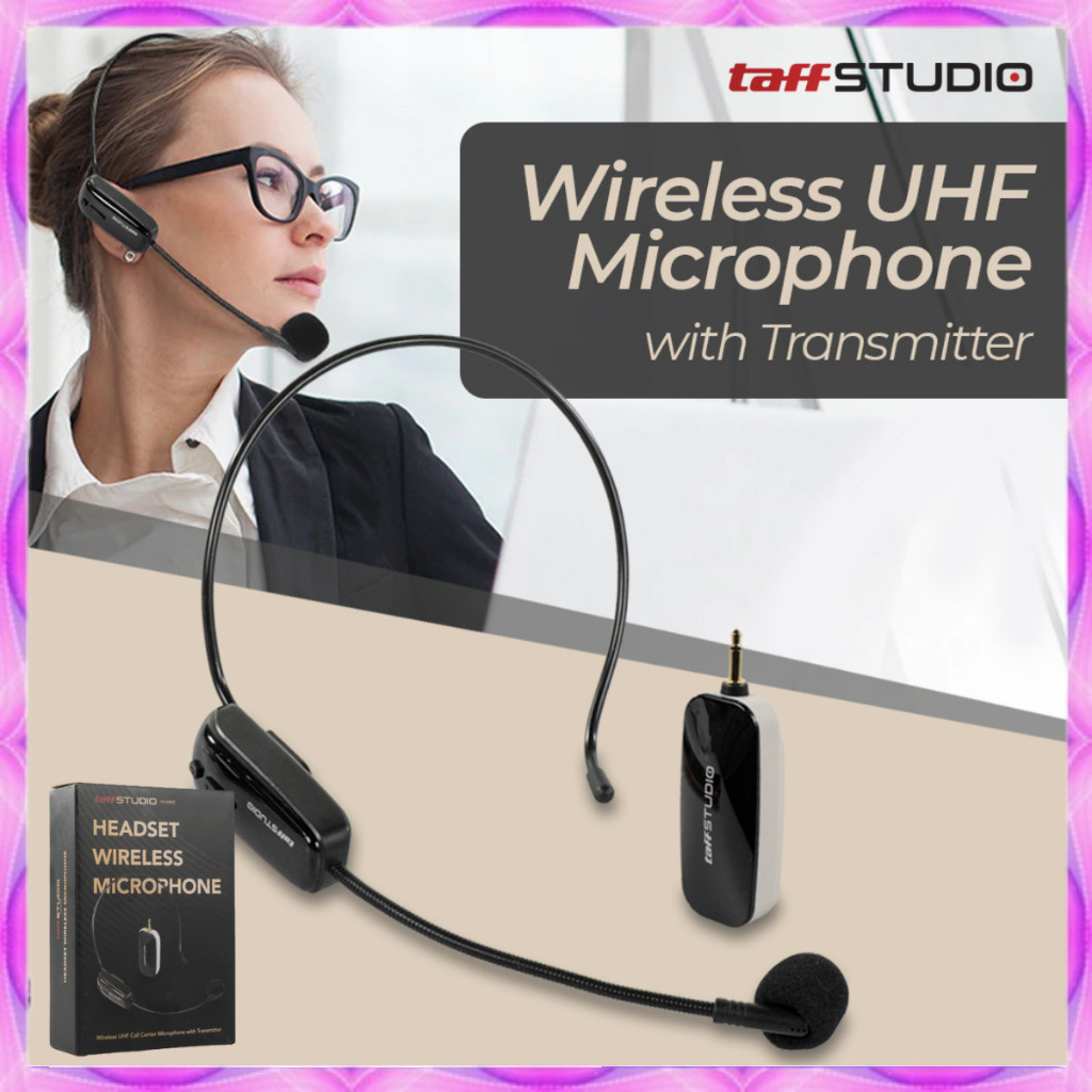 Mic Wireless Bando Microphone 2.4G Wireless Microphone UHF