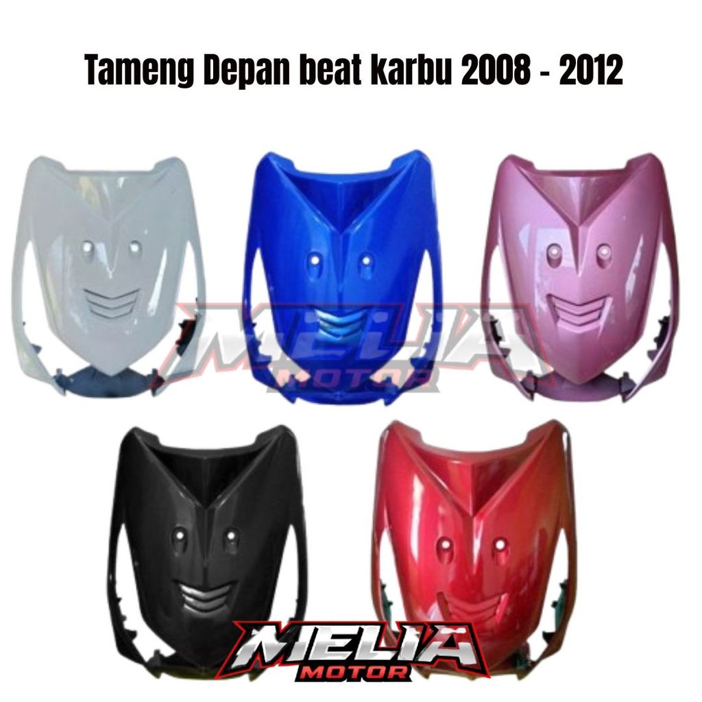 Tameng Depan beat karbu/ Dasi depan Beat Karbu Terlengkap / Tameng / Panel Honda Beat karbu 2008 200