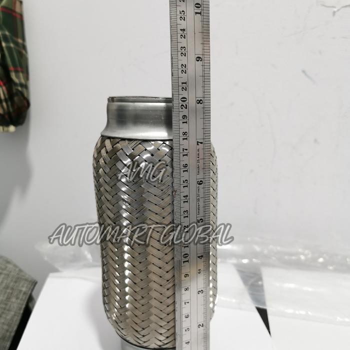 ORI flexible fleksibel knalpot canter ps110 ps125 L300 pajero panther 2.5 inch x 20cm BERKUALITAS