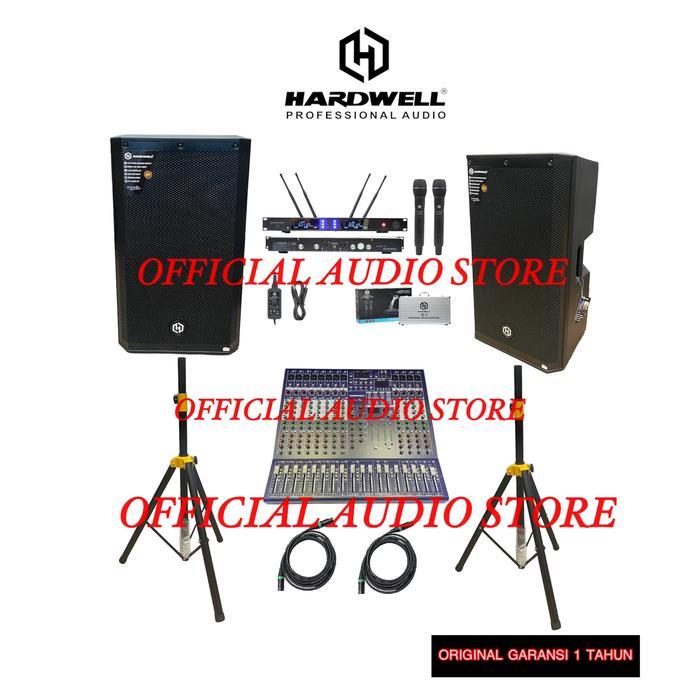 Paket Sound System Karaoke Outdoor Original Hardwell (TITANIUM 15)