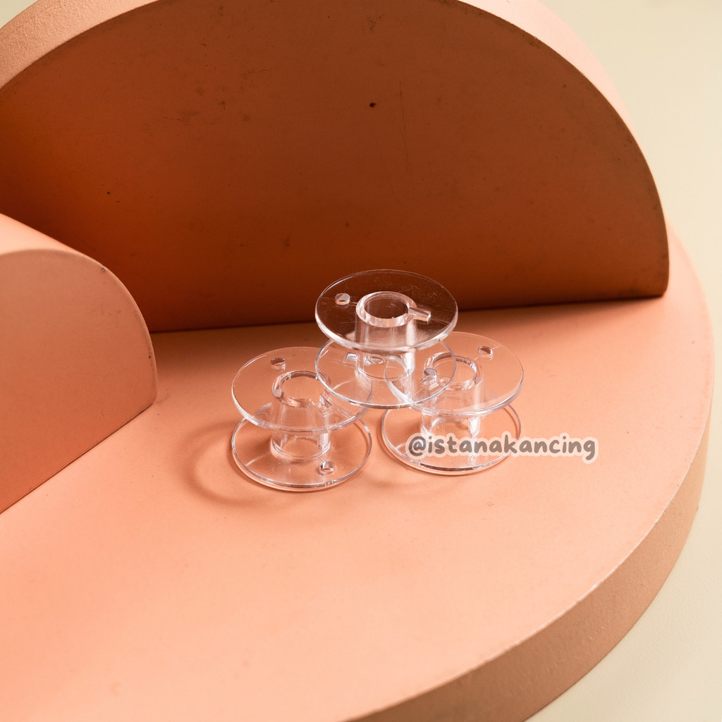 Spool Bobbin Plastik Mesin Portable | Istana Kancing