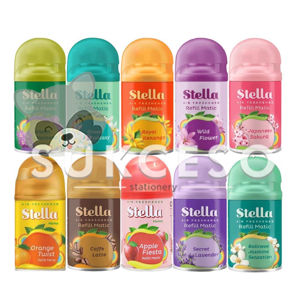 Stella Refill Matic Isi Ulang Pewangi Ruangan Otomatis Aroma
