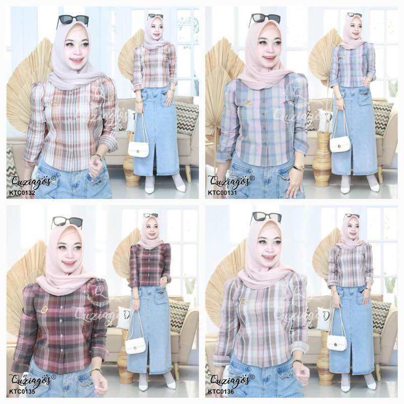 KEMEJA ATASAN WANITA ORIGINAL QUZIAGOS