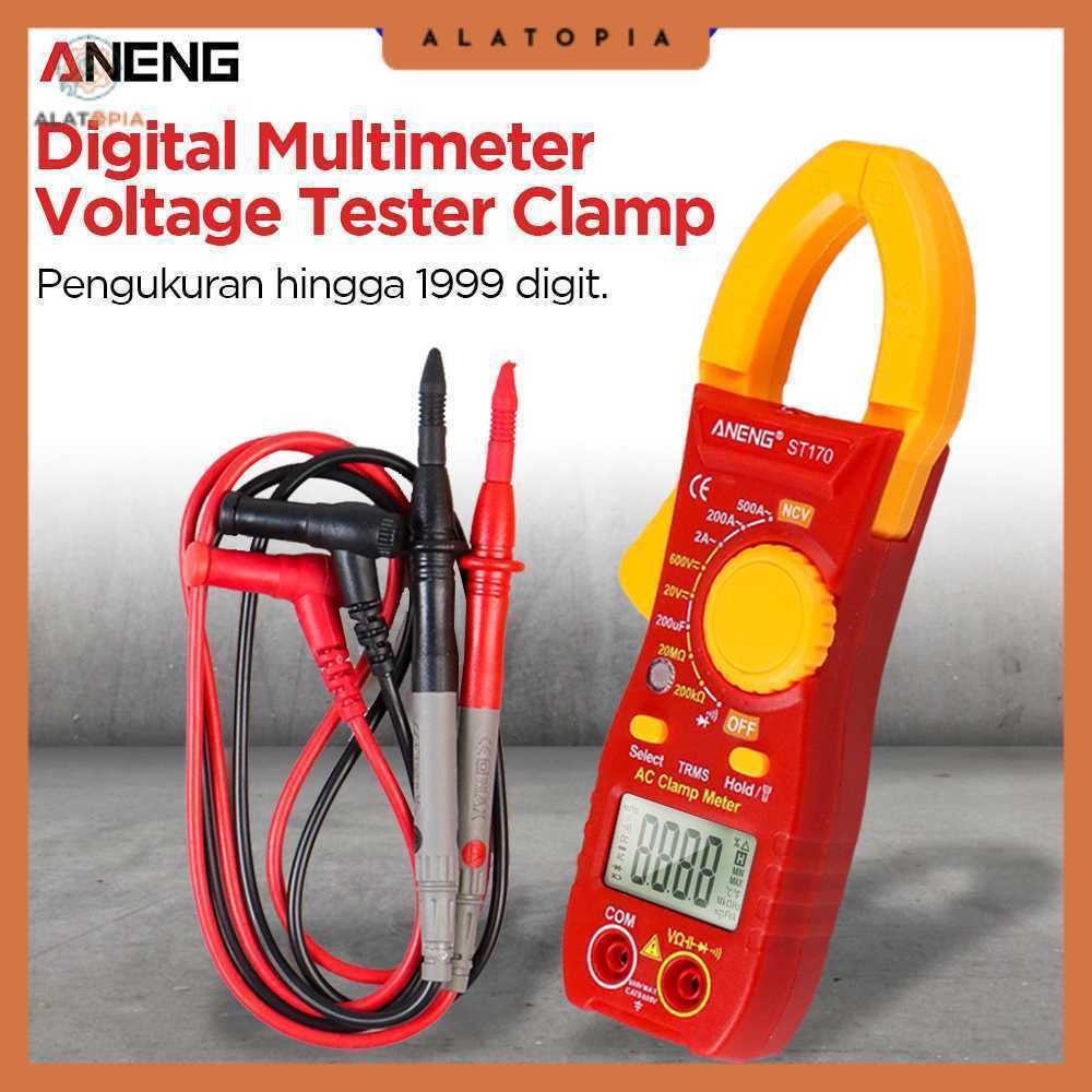 ANENG Digital Multimeter Tang Ampere Voltage NCV Tester Clamp - ST170