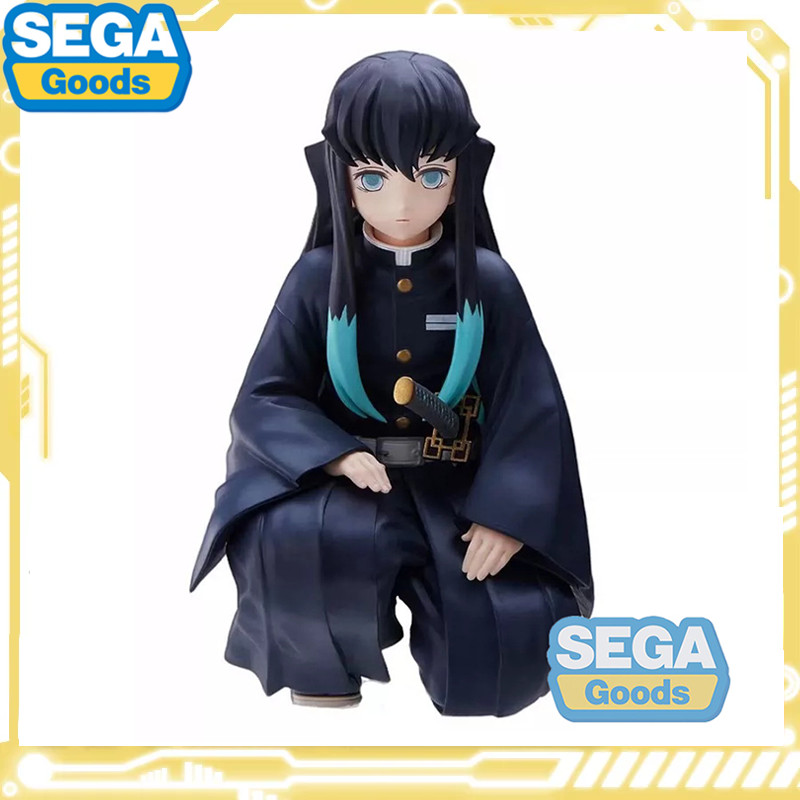 In Stock Original Demon Slayer SEGA Chokonose Premium Figure Hashira Meeting Muichiro Tokito Action 