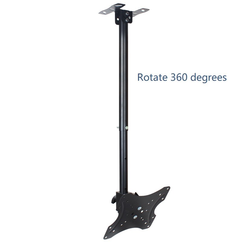 Tv Mount Ceiling Bracket 1440 inch Pent Hanger 360 Degree Rotary Tilt Full Motion Tv Wall Mount Swiv