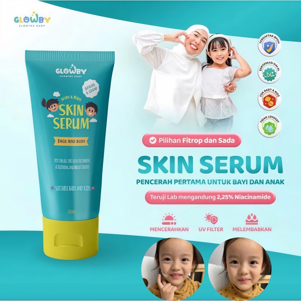 Serum Bayi & Baby Lotion 100ml Memutihkan Pencerah Kulit Hilangkan Bekas Luka Gigitan Nyamuk Cacar