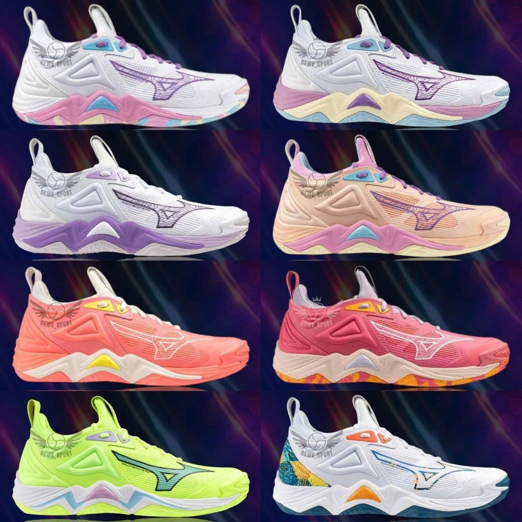 Sepatu Volly Mizuno Momentum 3 Wanita / Sepatu Olahraga Wanita / Sepatu Mizuno Volly / Sepatu Voli M