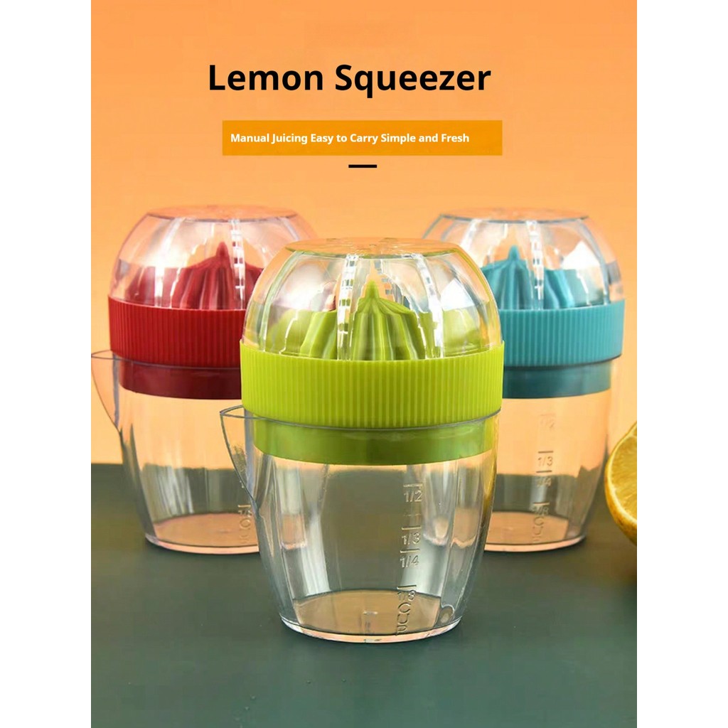 1 Set Manual Lemon Juicer, Kiten Tools Plastic Orange And Grapefruit Squeezer Juicer Convenient Juic