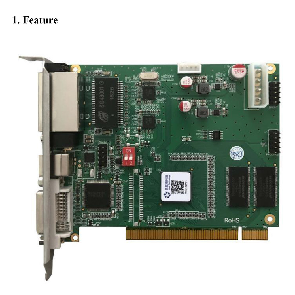 LN TS802D Synchronous LED Screen Senng Card