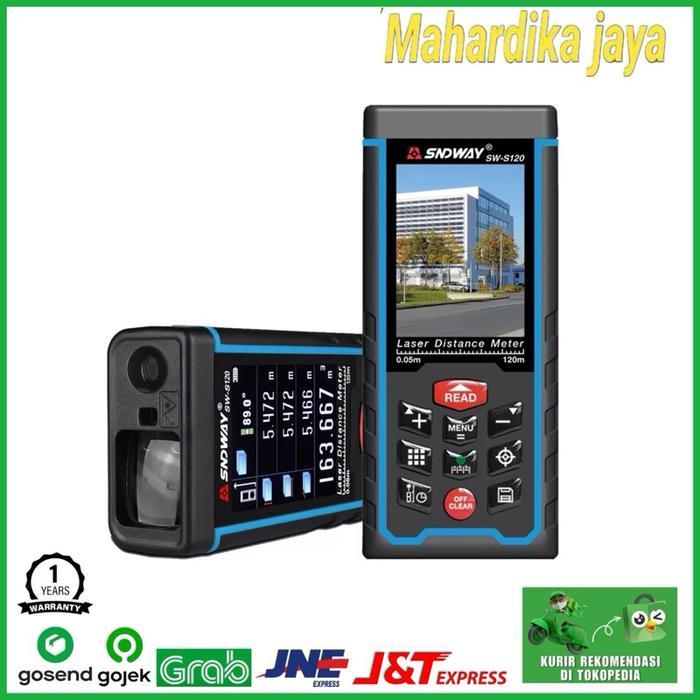 SNDWAY Meteran Digital + Kamera 120 Meter SW-S120