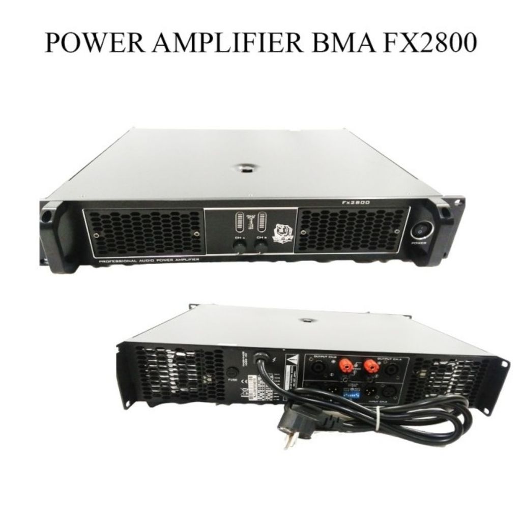 Power Amply BMA FX-2800