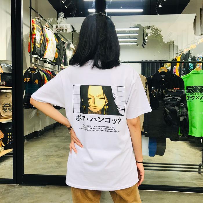 Anime Oversized Tshirt Boa Hancock Onepiece Anime Manga One Piece Premium Unisex