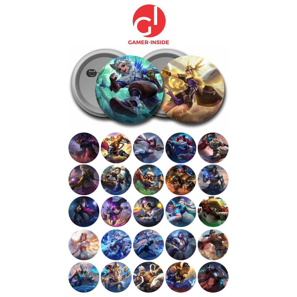 PIN KARAKTER MOBILE LEGEND 44 PART1/EPIC/LEGEND/SKIN