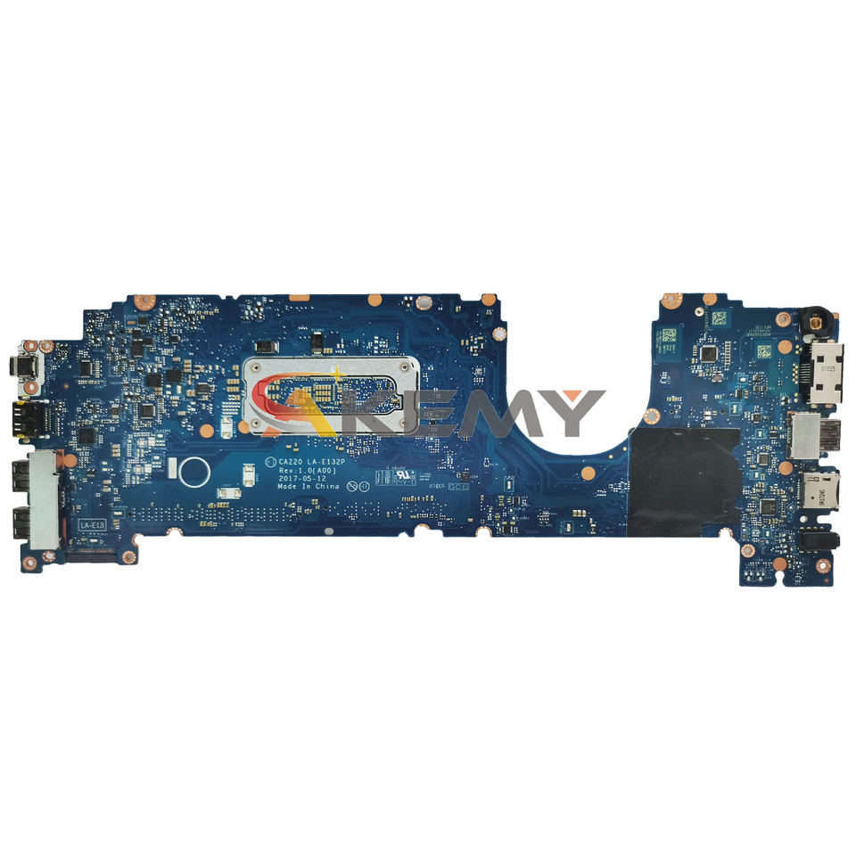 For 7480 E7480 Laptop Motherboard with I5 I7 6t7th Gen CPU LAE131P LAE132P Mainboard 100% Tested Ful