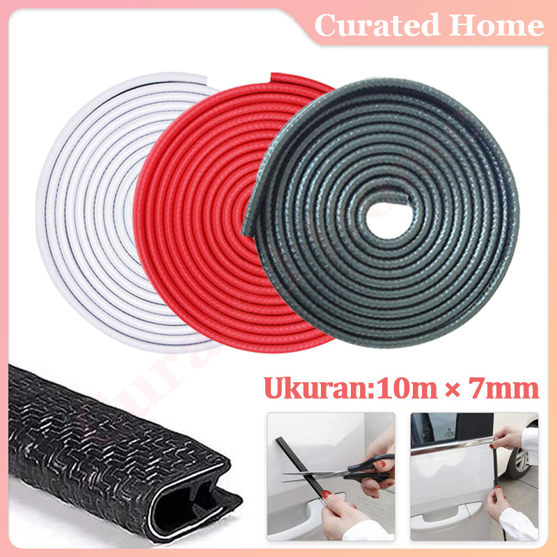 [10M] Karet Pelindung Pintu Mobil / List Pelindung Pintu Mobil / Karet List Pintu Mobil