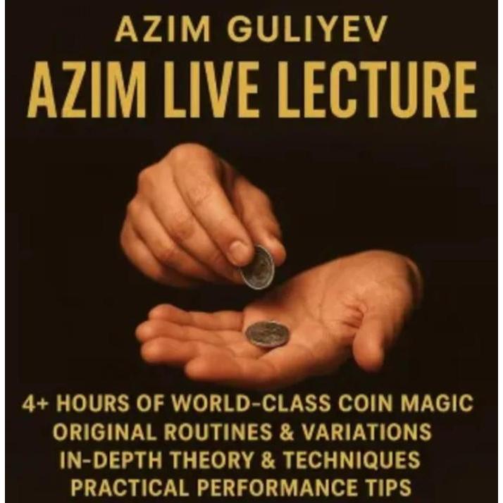 Tutorial Sulap Koin Azim Guliyev - Live Lecture at Magic Mastery