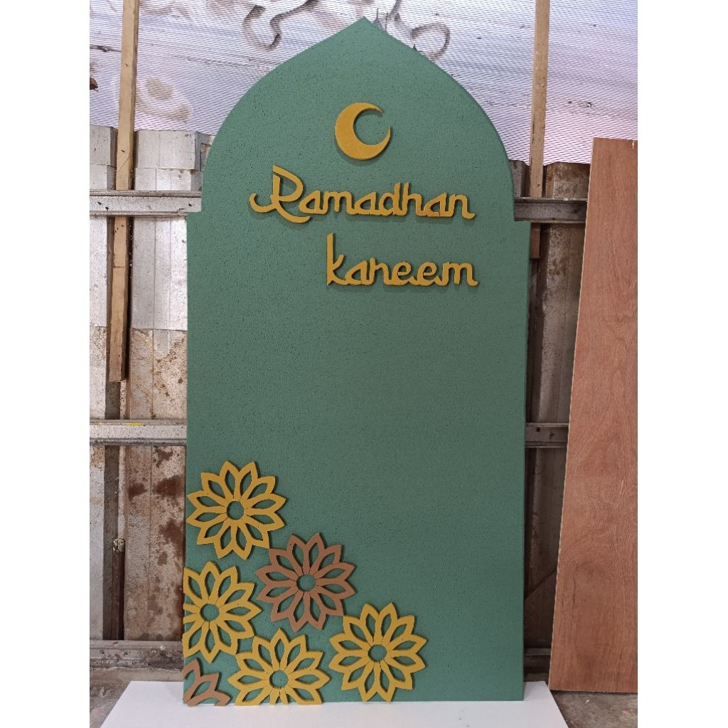 Backdrop/Styrofoam/Ramadhan/pesta/ ulang tahun /anak /cewek /cowok/cake/balon/Dekorasi/styrofoam