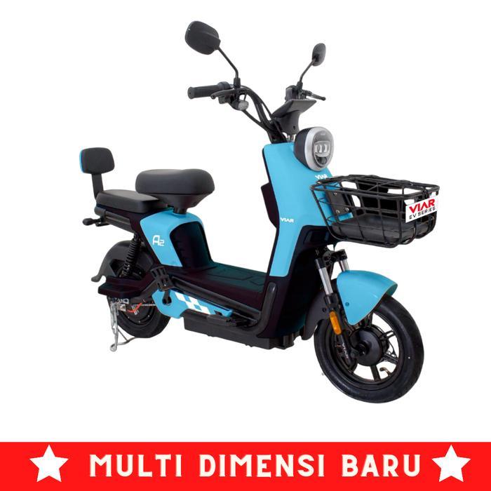 Sepeda Listrik - Viar A2 - Biru Muda