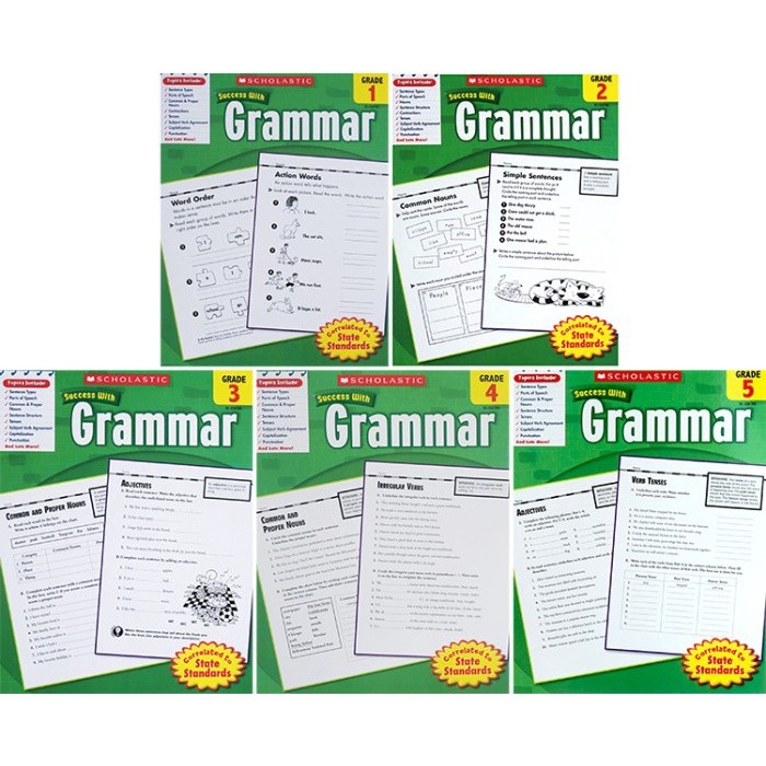 Scholastic Success With Grammar/buku