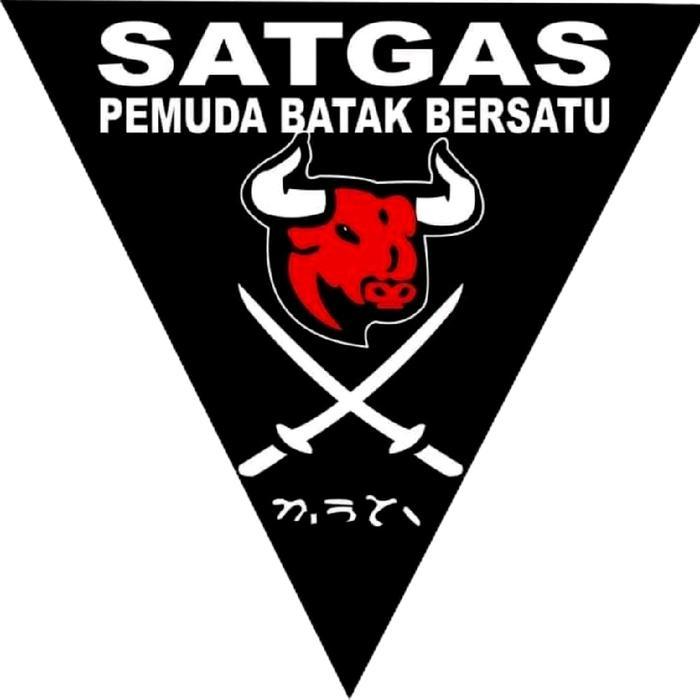 Stiker pemuda Batak Bersatu logo satgas 50x50cm/Logo ormas/logo pemuda Batak bersatu Paper Stationer