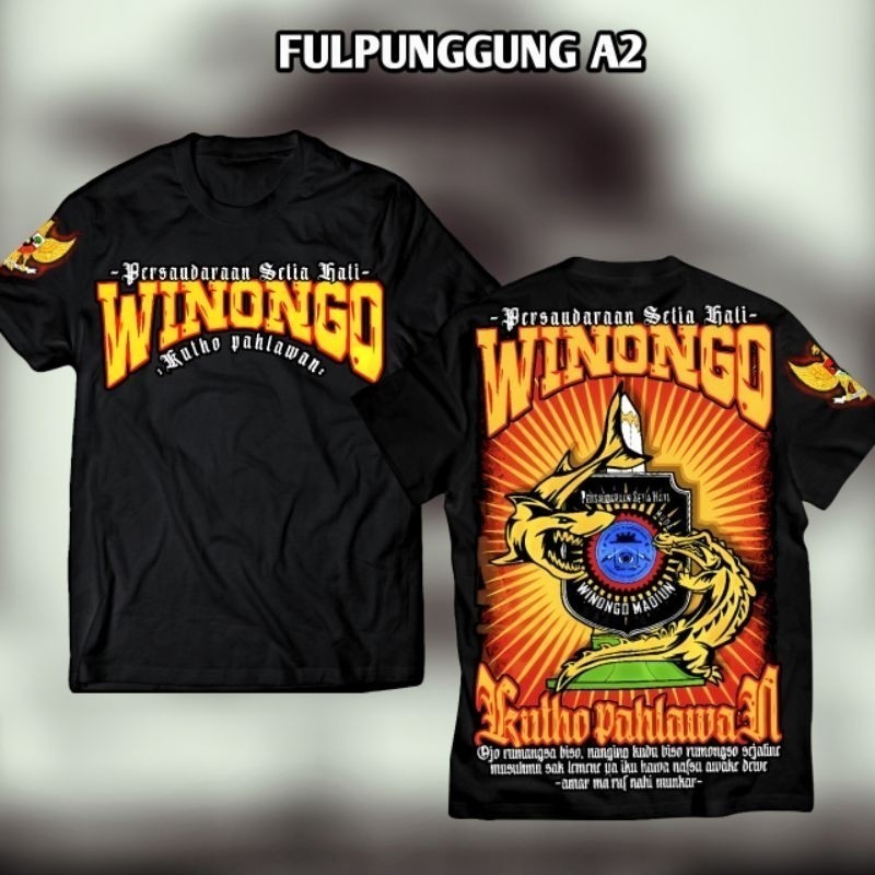 kaos PSHW winongo ful punggung A2