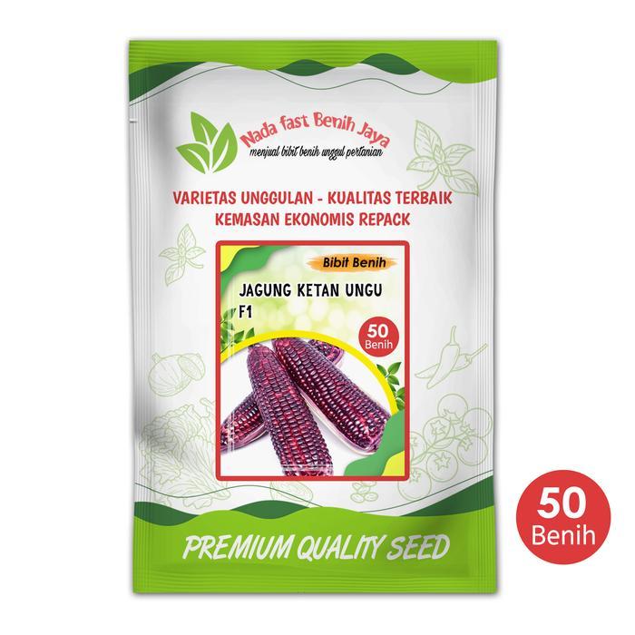 Benih Jagung Ketan Ungu F1 Fast Nada Asli - 50 Biji - Jagung ungu