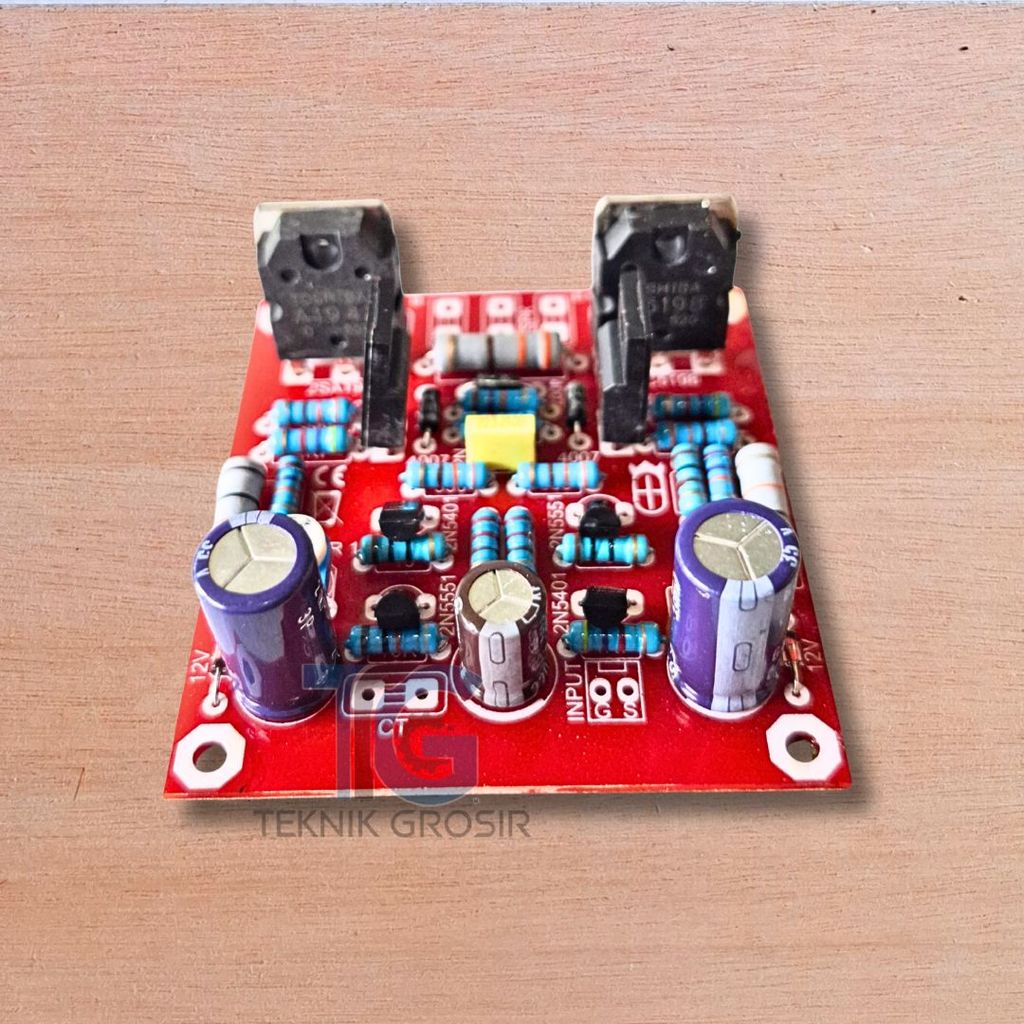 Driver Amplifier Mono TBM Mini Audio DIY DC Simetris