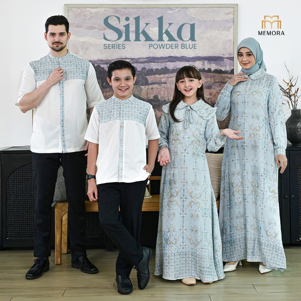 ALCA - Baju Couple Pasangan Lebaran - Baju Couple Keluarga Lebaran  - Sarimbit Keluarga  terbaru