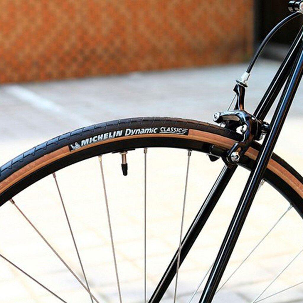 Ban Sepeda 700C Michelin Dynamic Classic Sport Tire Tan Wall 700 X 23C 25C 28C 32C 700C Balap