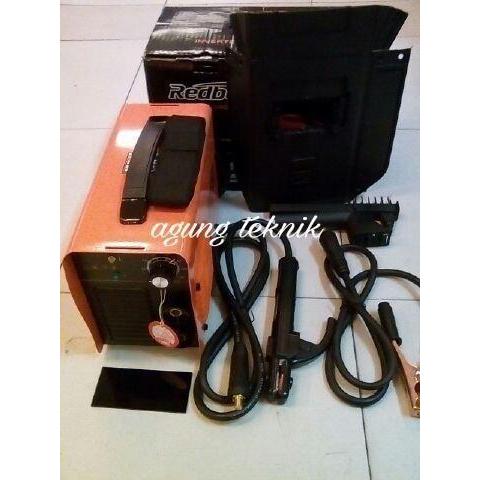 Mesin las mma 160A 160 A 900 watt Redbo + Kawat Las Electrode 2,5mm