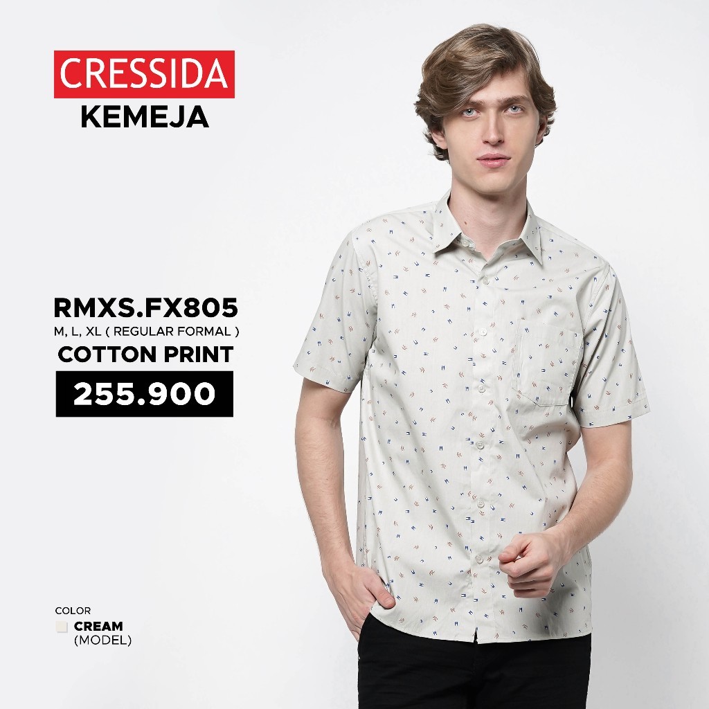 Kemeja Pria Baju Cowok Cressida Original - RMXS.FX805