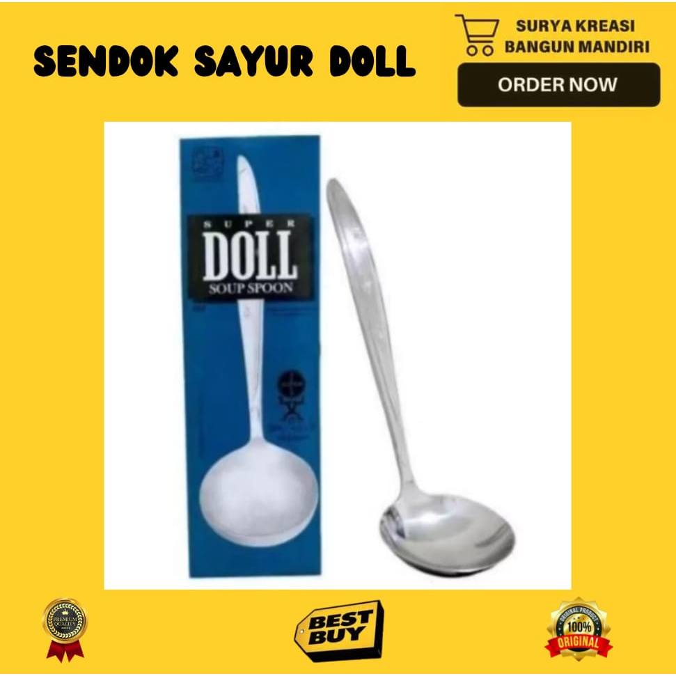 SENDOK SAYUR IRUS DOLL - CENTONG SAYUR