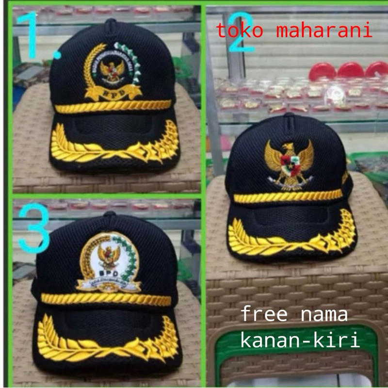 TOPI BPD /TOPI BADAN PERMUSYAWARATAN DESA/TOPI PERANGKAT DESA PREMIUM
