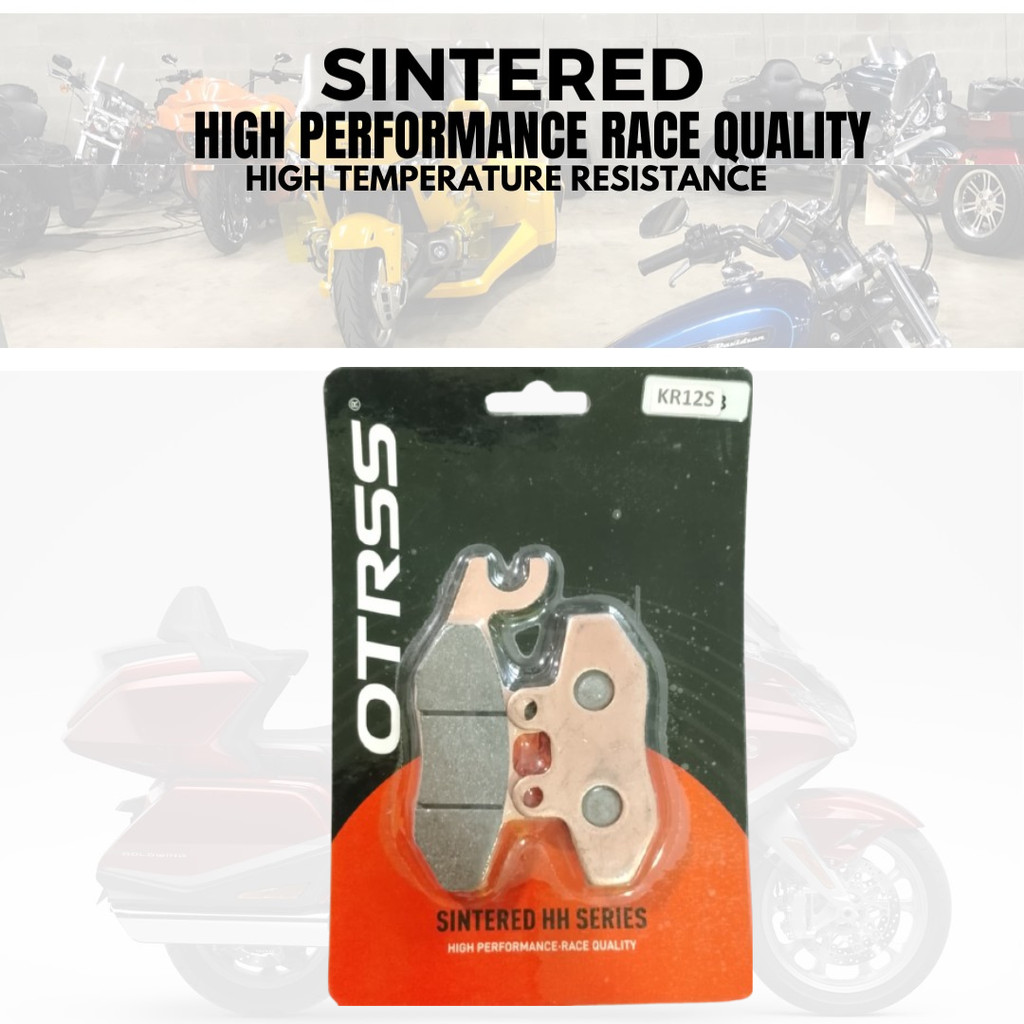 Kampas rem depan Vespa Sprint liberty100 liberty 150 Primavera SINTERED