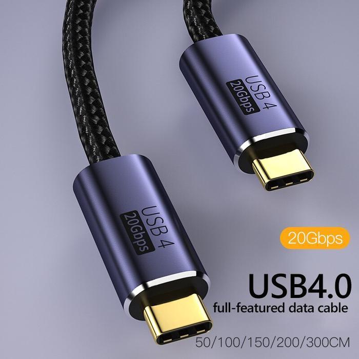 Big Sale Kabel Charger USB 4.0 20Gbps 8K 60Hz PD 100W Type C Oculus Meta Quest - 1M
