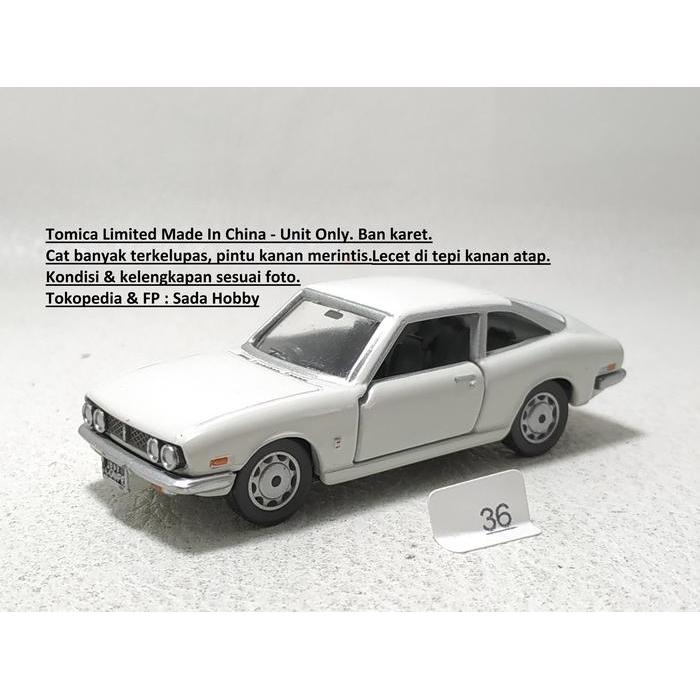 Dcast Tomica Limited TL Isuzu 117 Coupe Putih Loose
