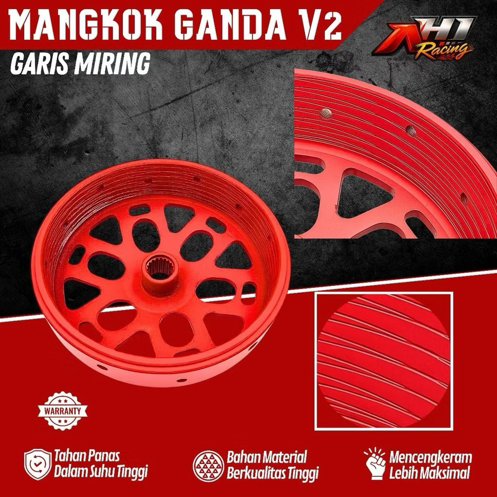 MANGKOK KAMPAS GANDA MIO SPORTY MIO SMILE MANGKOK CUSTOM CVT XEON MIO J XRIDE NOUVO MIO SOUL GT FINO