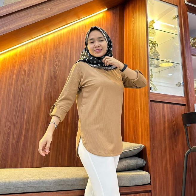 TERLARIS (COD) [ PHENOMENAL / FENOMENAL POLOS 3 ] KAOS ATASAN OVAL WANITA // PHENOMENAL / FENOMENAL 