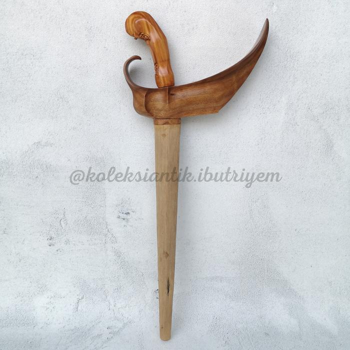 Warangka Keris Bahan Kayu Telesium - Ladrang Solo