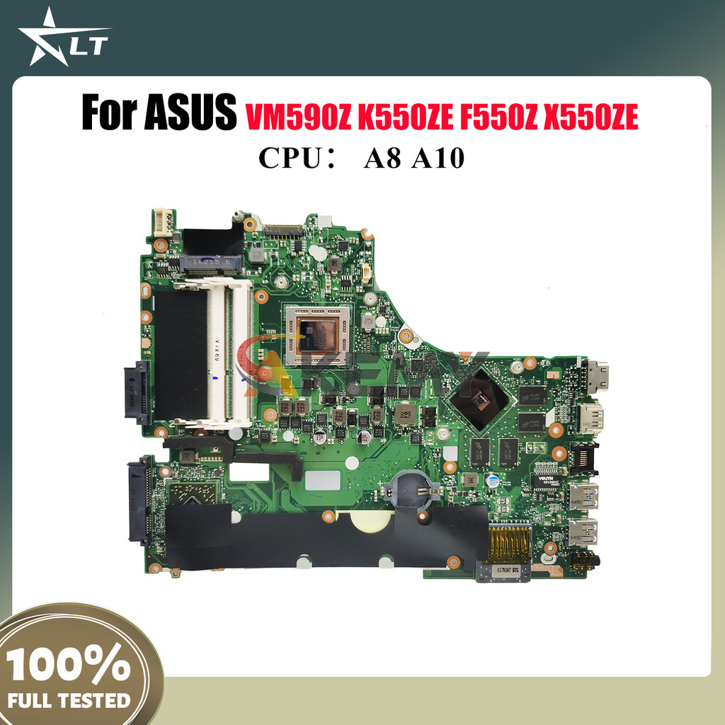 X550ZE Laptop Motherboard For ASUS VivoBook K555Z F550ZE VM590Z A555Z X550Z X550ZE A550ZE K550ZE Mai