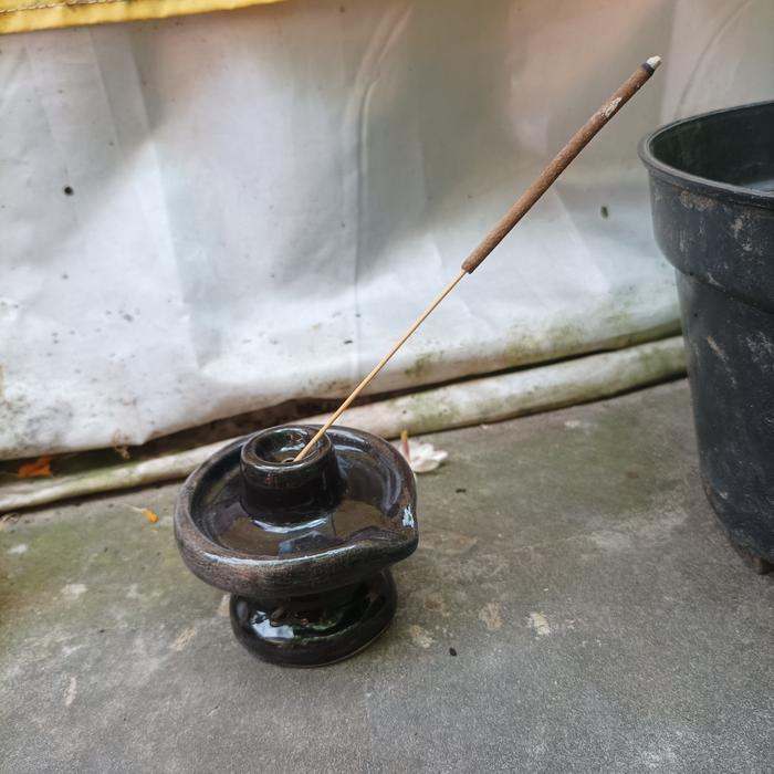 lingga yoni  siwa  keramik untuk dupa