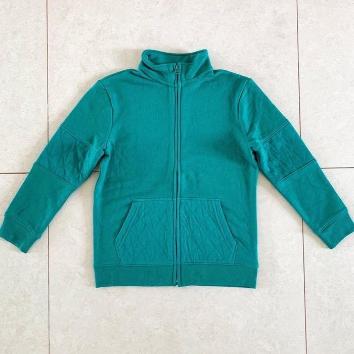 Jaket Hoodie CNJ Anak Remaja Laki Laki 4 - 18 tahun - Green, S
