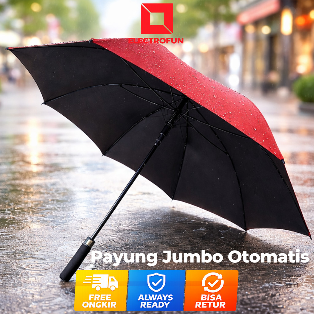 NEW Payung Jumbo Payung Golf Otomatis Payung Besar UV Golf Payung Otomatis Payung Besar Payung